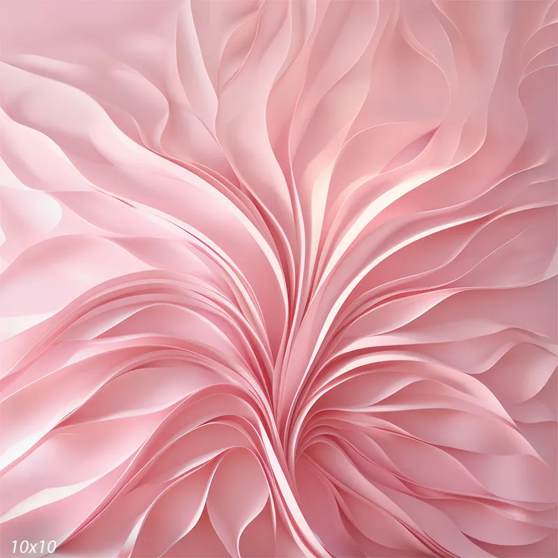 Abstract Flowing Pink Photography Backdrop