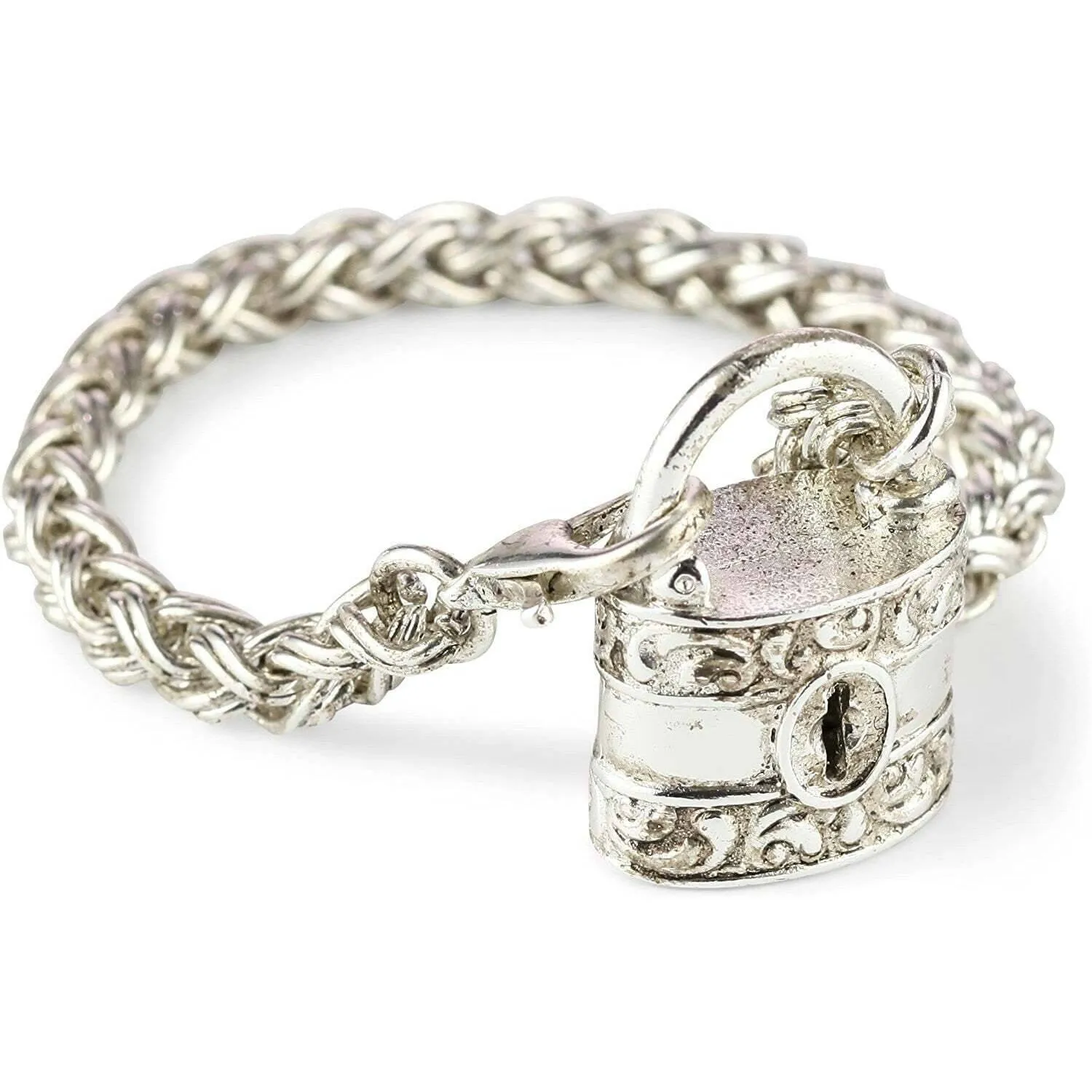 Antiquities Couture Burgess Chest Lock Bracelet