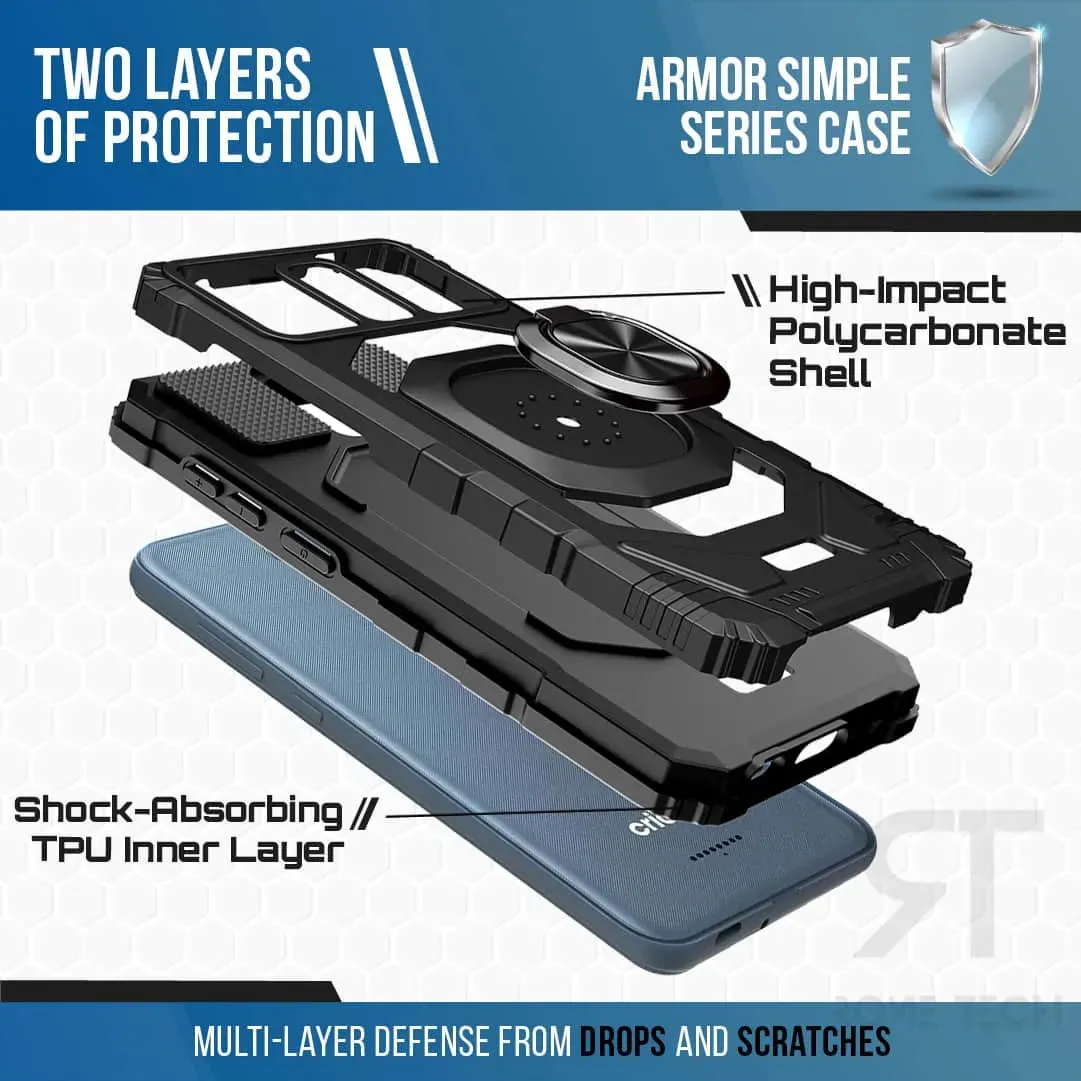 AT&T Calypso 2 Armor Magnetic Case with Ring & Magnetic Mount