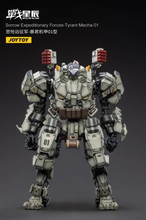 Battle for the Stars Sorrow Expeditionary Forces Tyrant Mecha 01 With Pilot 1/18 Scale Figure Set