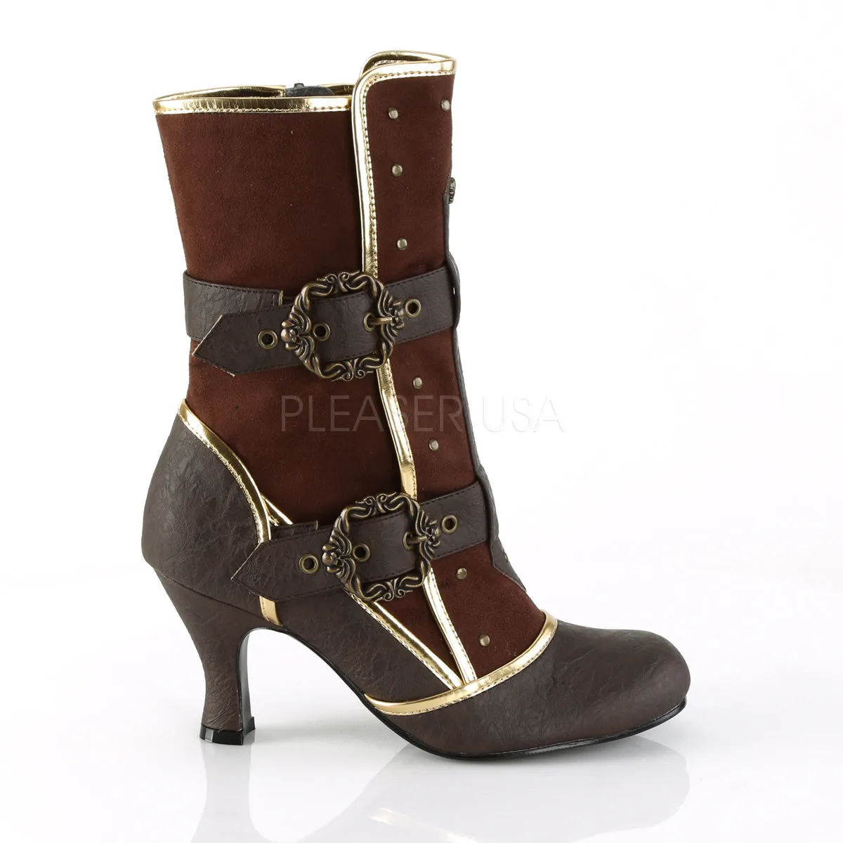 Bloody Mary Pirate Boots Brown