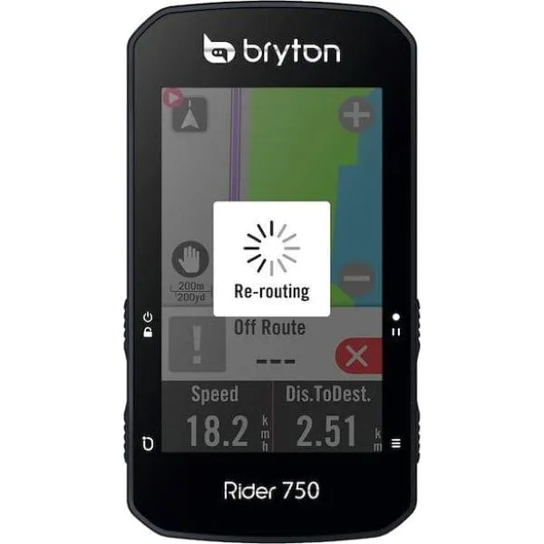 Bryton Rider 750 E GPS Cycling Computer