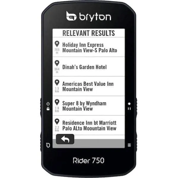 Bryton Rider 750 E GPS Cycling Computer