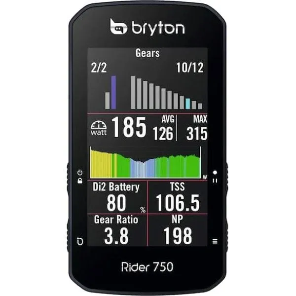 Bryton Rider 750 E GPS Cycling Computer