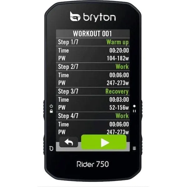 Bryton Rider 750 E GPS Cycling Computer