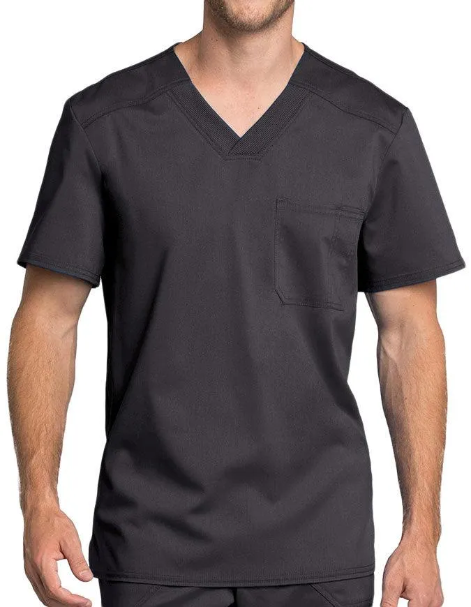 Cherokee Workwear Revolution Tech Men's V-Neck Top