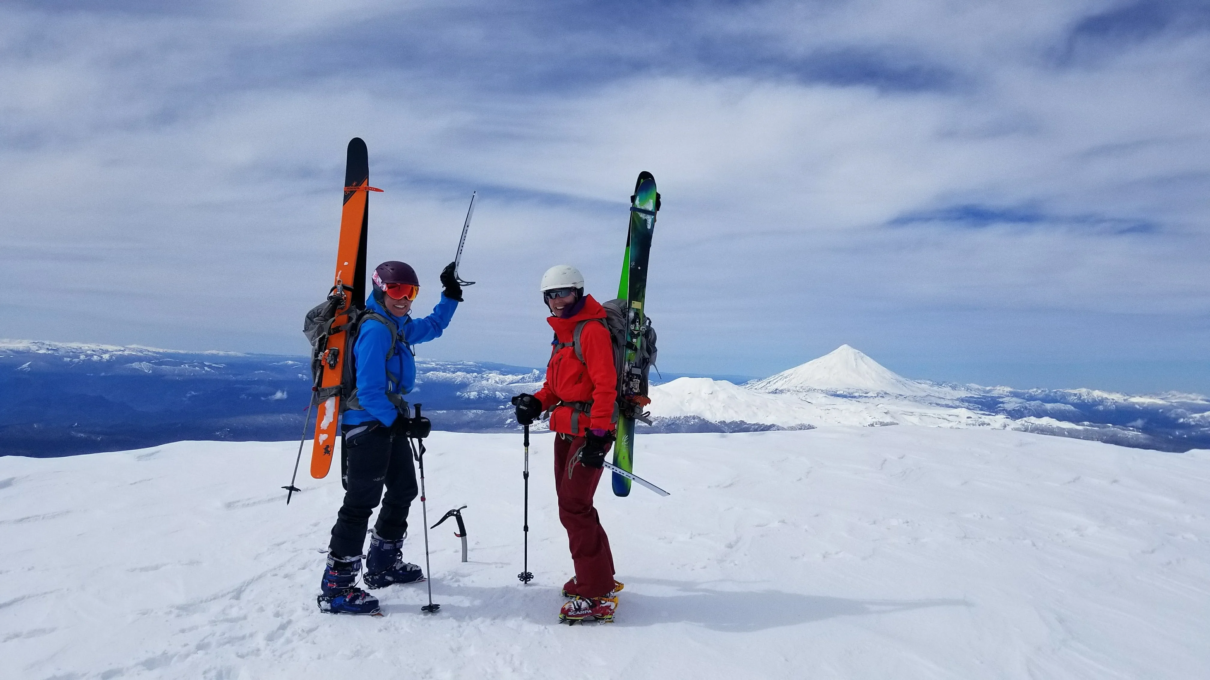 Chile Volcanoes Ski Mountaineering