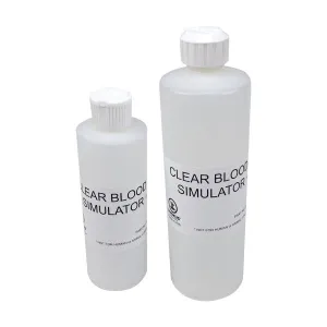 Clear Blood Simulant 16 oz - 473 ml.