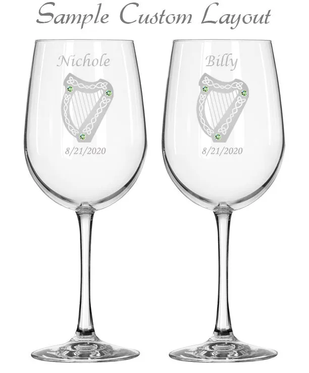 Custom Healy Signature Collection Red Wine Glasses