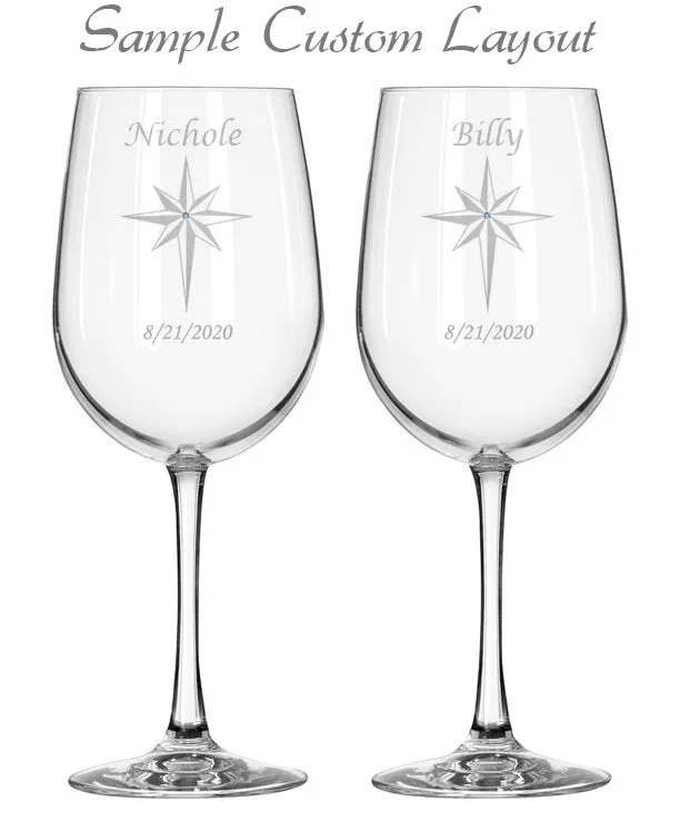 Custom Healy Signature Collection Red Wine Glasses