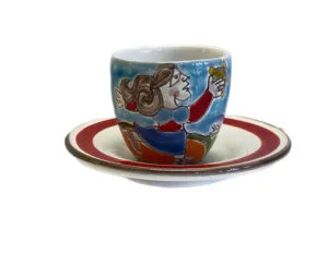 Dancer Espresso Cup & Saucer