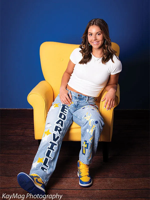 Dark Blue Cloth Backdrop