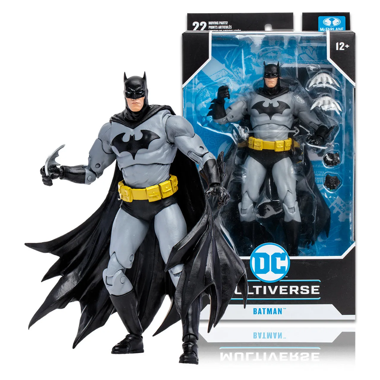 DC Multiverse Batman (Batman: Hush) in Black & Grey 7" Inch Scale Action Figure - McFarlane Toys *IMPORT STOCK*