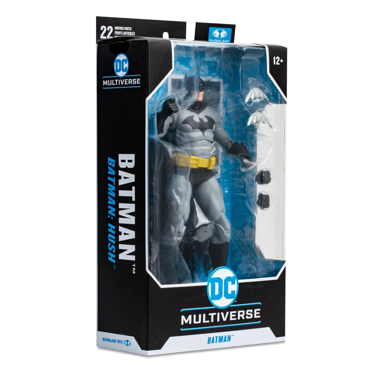 DC Multiverse Batman (Batman: Hush) in Black & Grey 7" Inch Scale Action Figure - McFarlane Toys *IMPORT STOCK*