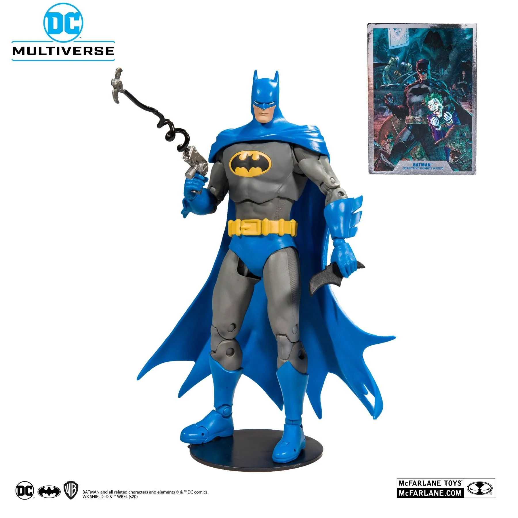 DC Multiverse - Batman: Detective Comics no.1000 Blue Variant 7" Inch Action Figure - McFarlane Toys