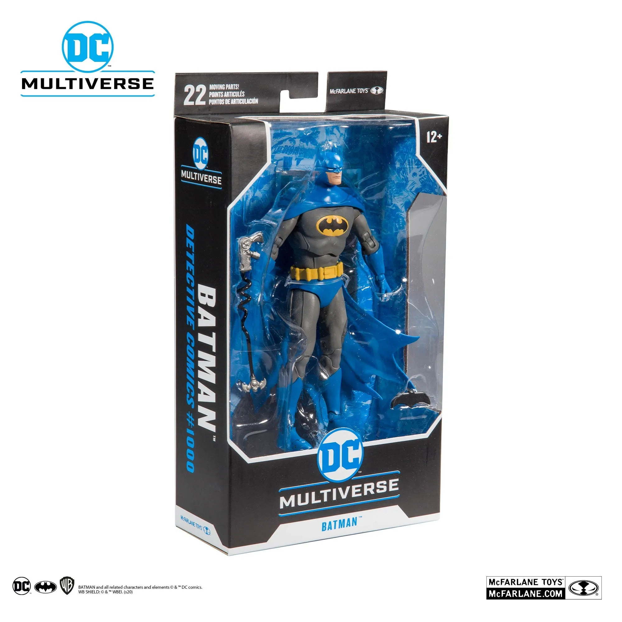 DC Multiverse - Batman: Detective Comics no.1000 Blue Variant 7" Inch Action Figure - McFarlane Toys