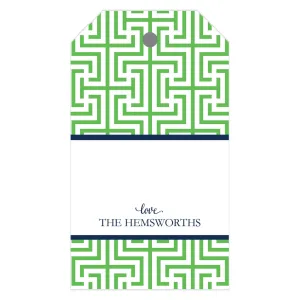 Garden Maze Personalized Gift Tags