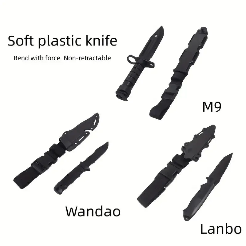 Hunting Durable Rubber Training Knife