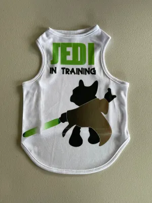 JEDI IN TRAINING DOG SHIRT - GREEN