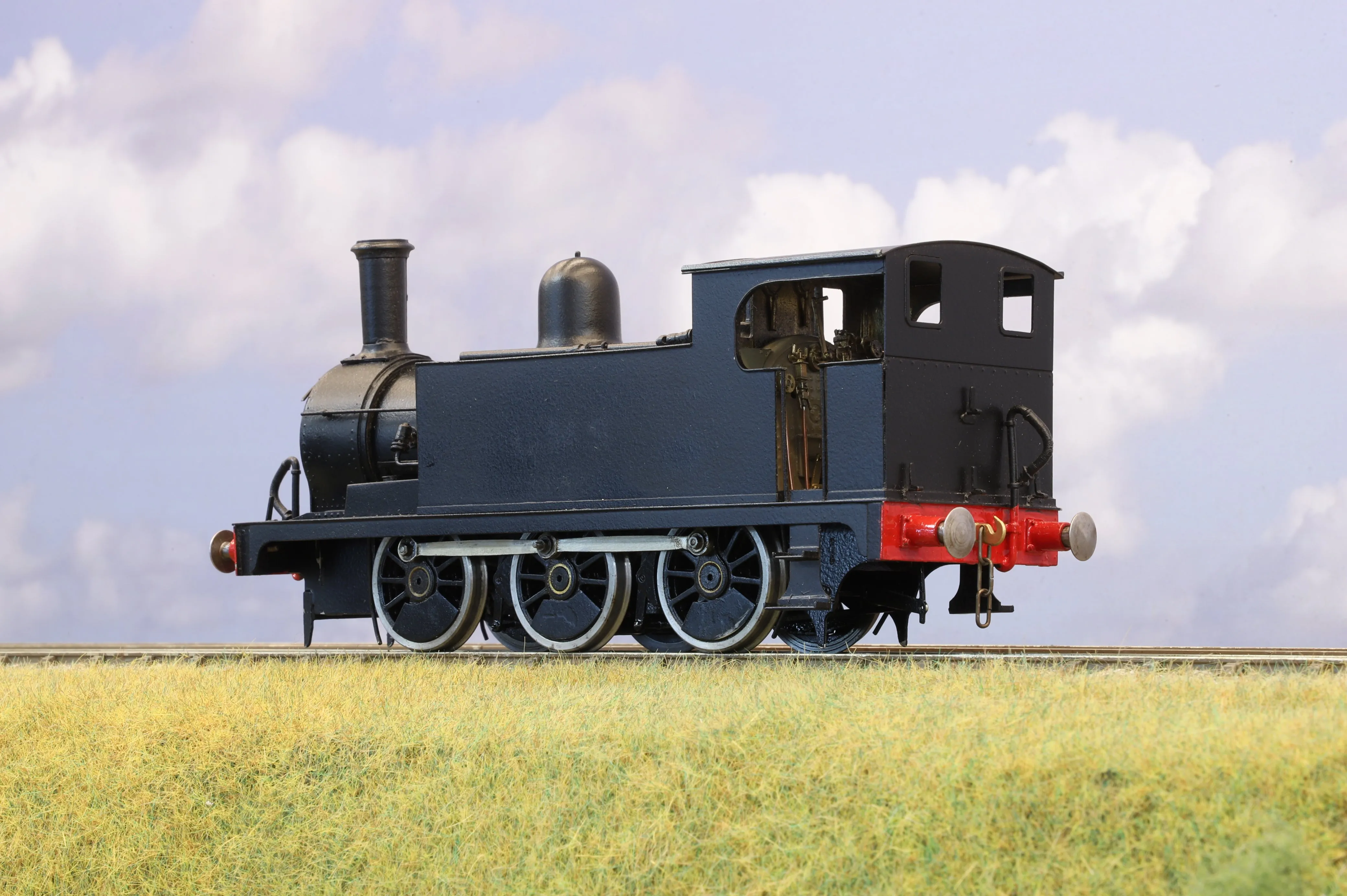 Kit Built Finescale O Gauge NLR Class 75 0-6-0T, Plain Black