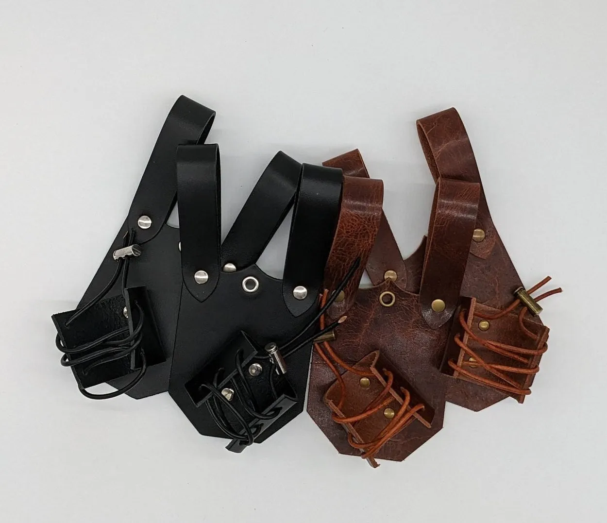 Leather Parasol Frog Holster