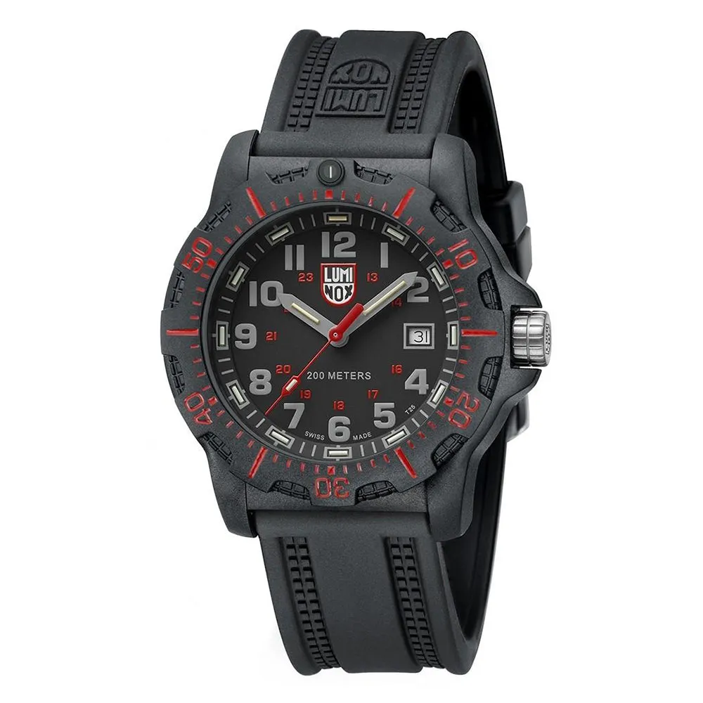 Luminox Men's Black Ops 8800 Series Black Polyurethane Band Black Analog Dial Quartz Watch - XL.8882.F