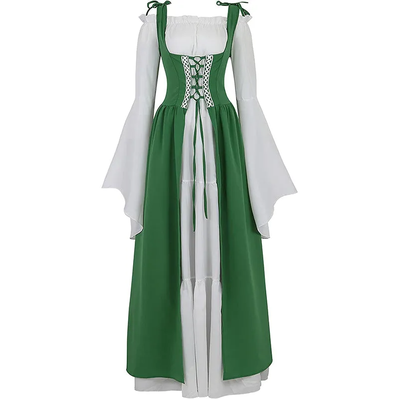 Mythic Renaissance Medieval Irish Peasant Costume Over Dress