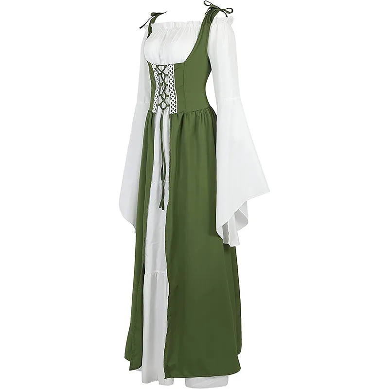 Mythic Renaissance Medieval Irish Peasant Costume Over Dress