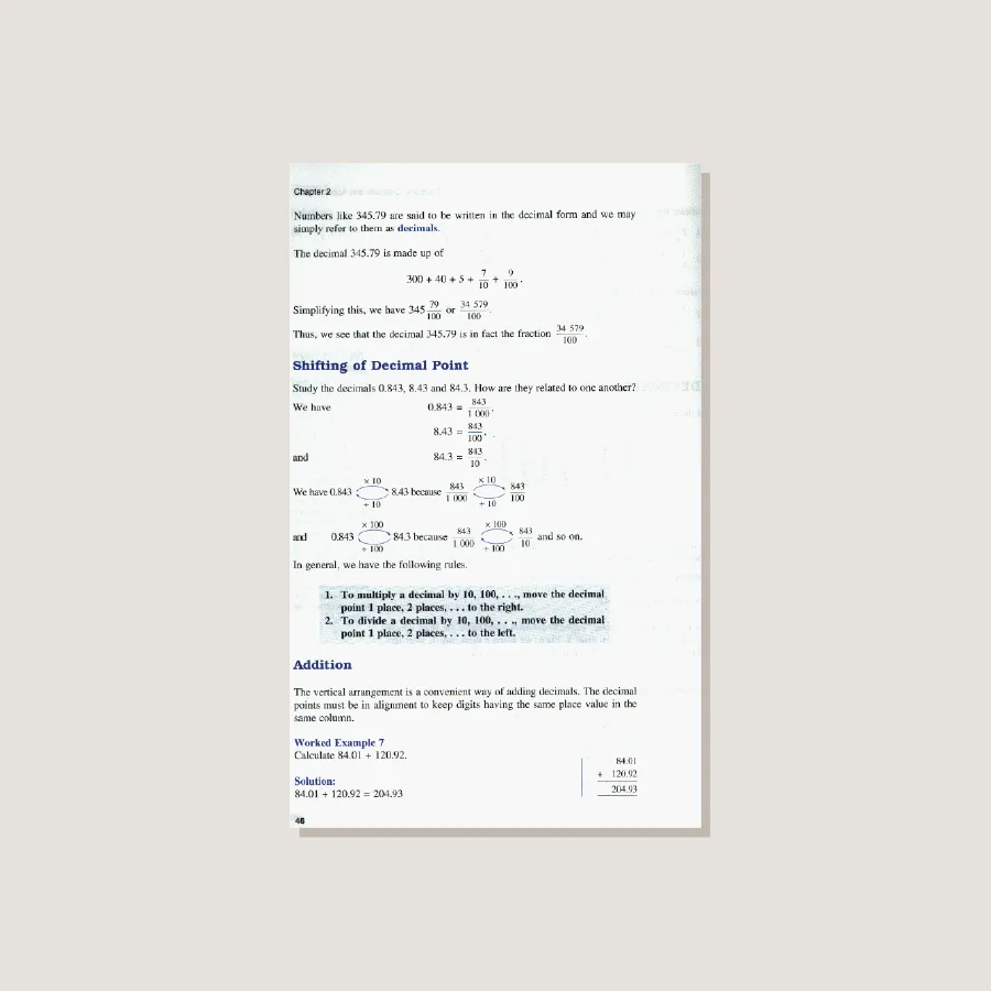 New Elementary Mathematics Textbook 1 - Blemished