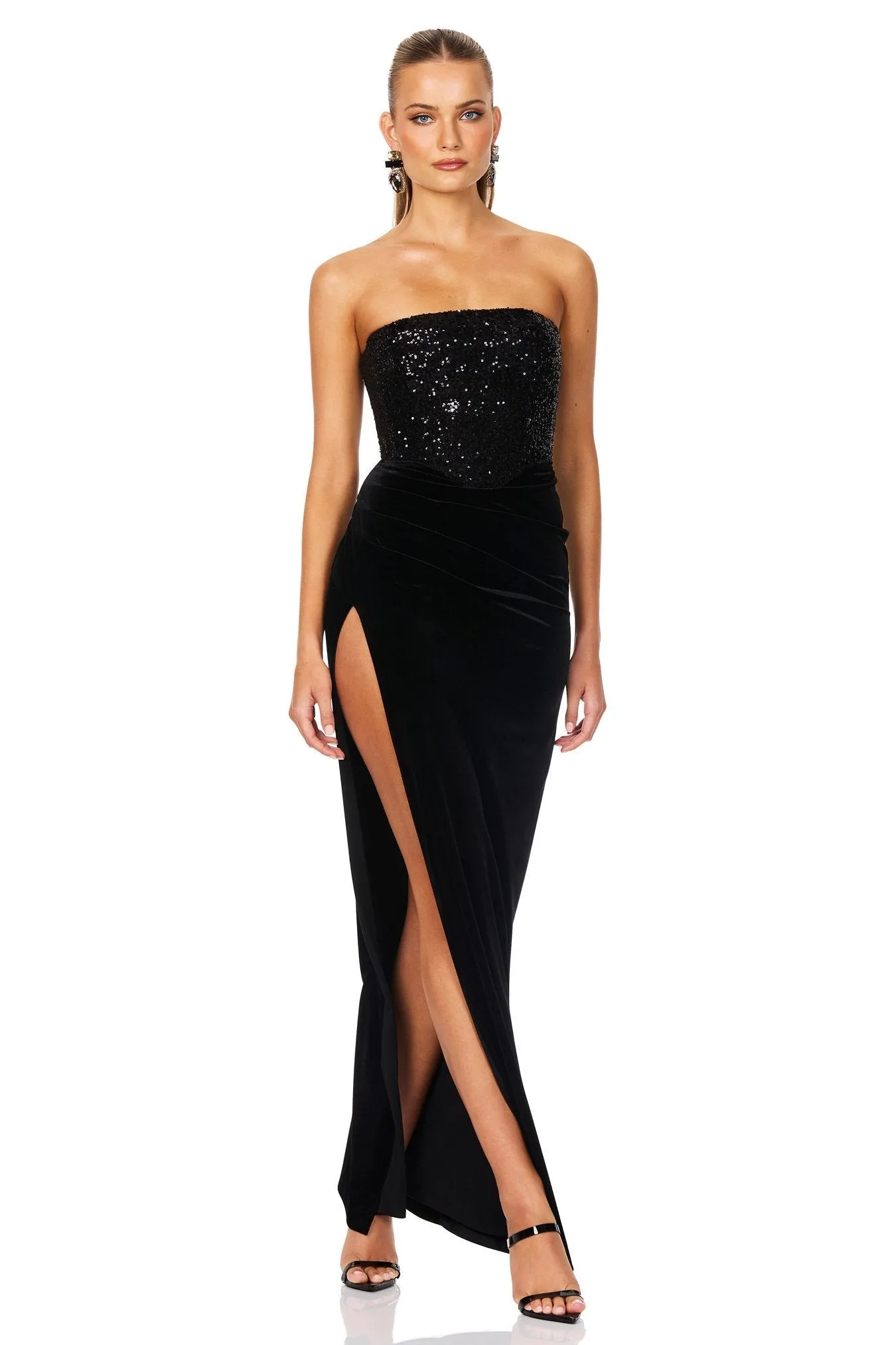 Nookie Keke Gown - Black