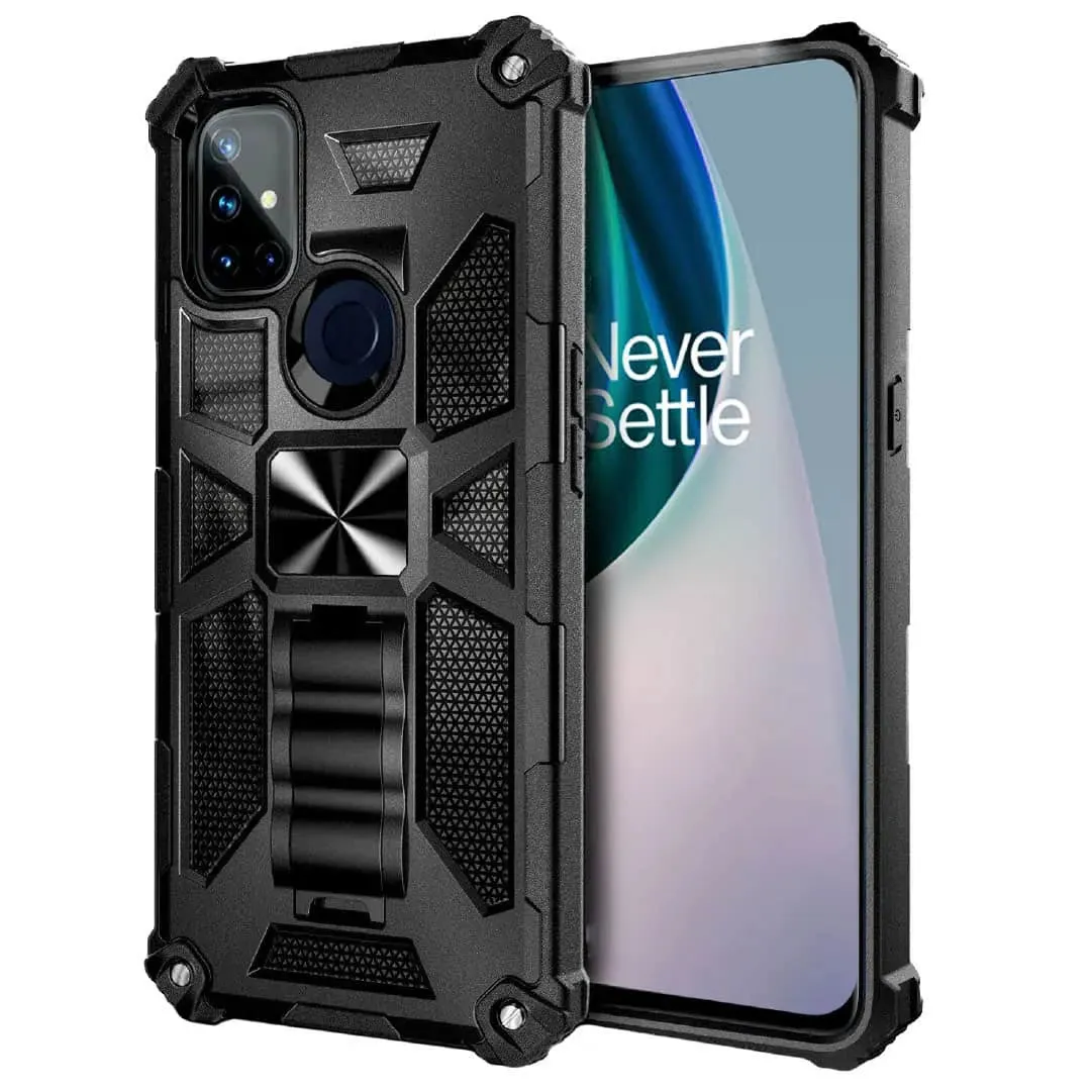 OnePlus Nord N100 Armor Case Kickstand & Magnetic Mount