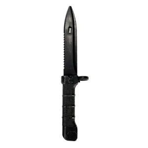 Ontario M9 Bayonet Style Poly Training Knife with 6.25 Inch Drop Point Blade Prop