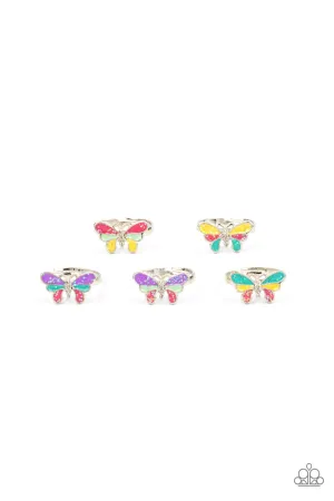 Paparazzi Starlet Shimmer Butterfly Rings