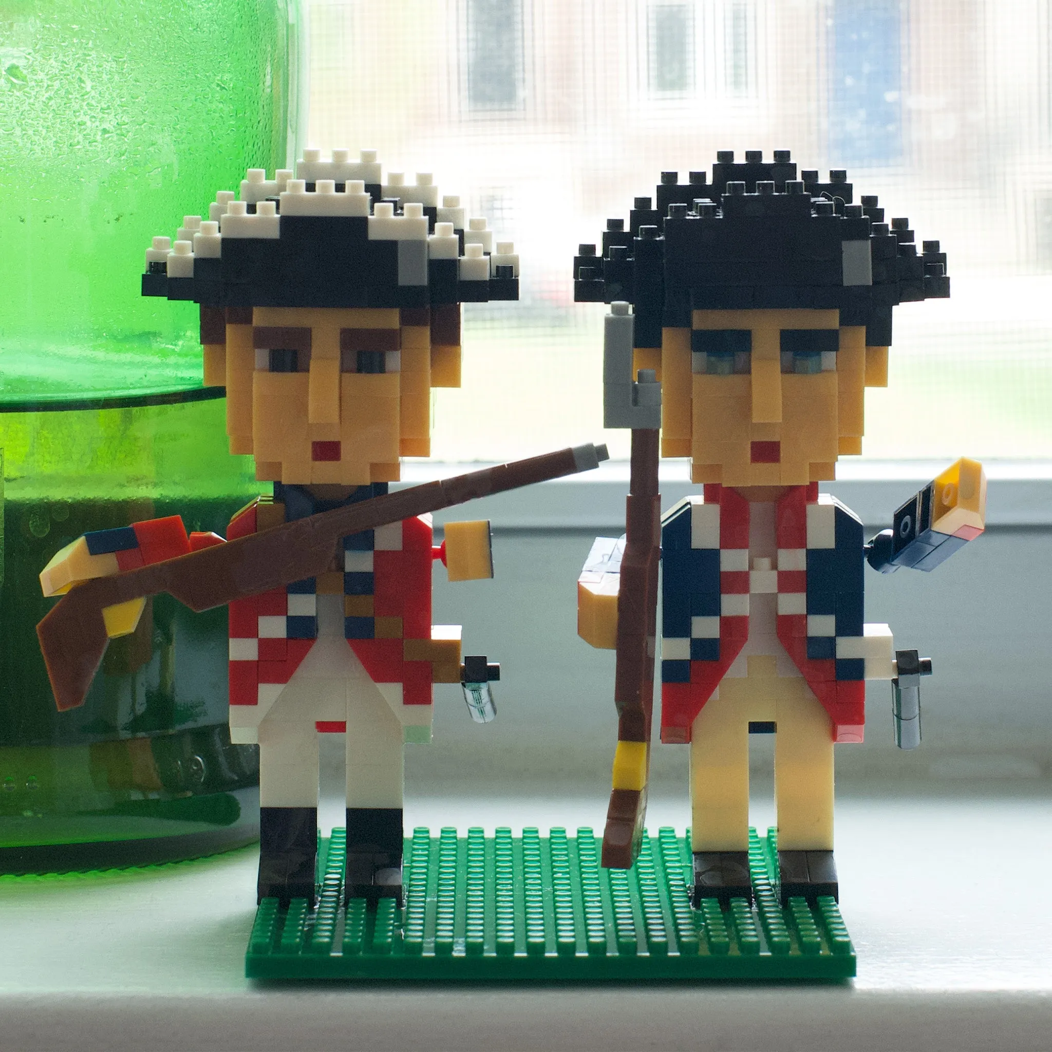 Revolutionary War Soldiers Block Puzzle