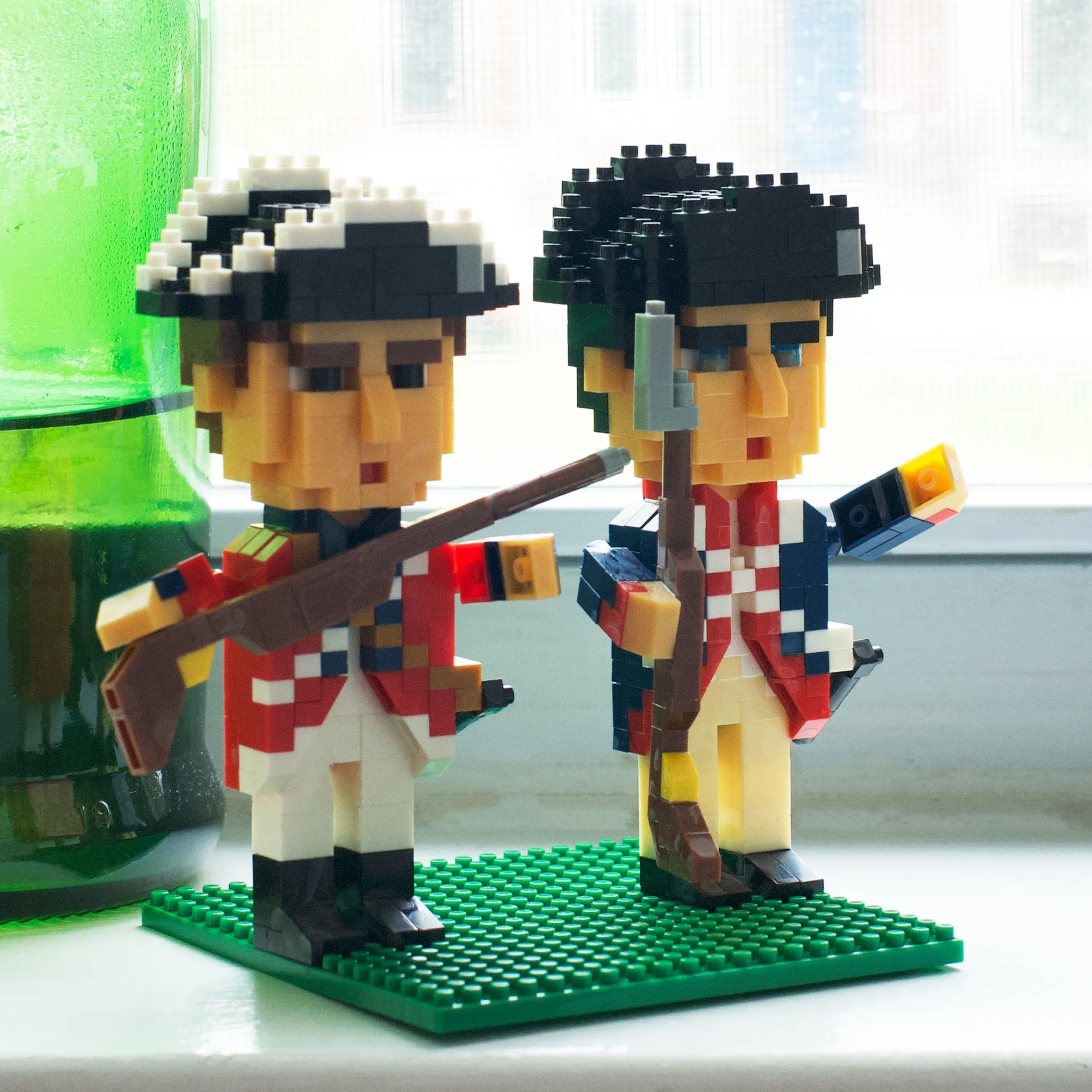 Revolutionary War Soldiers Block Puzzle