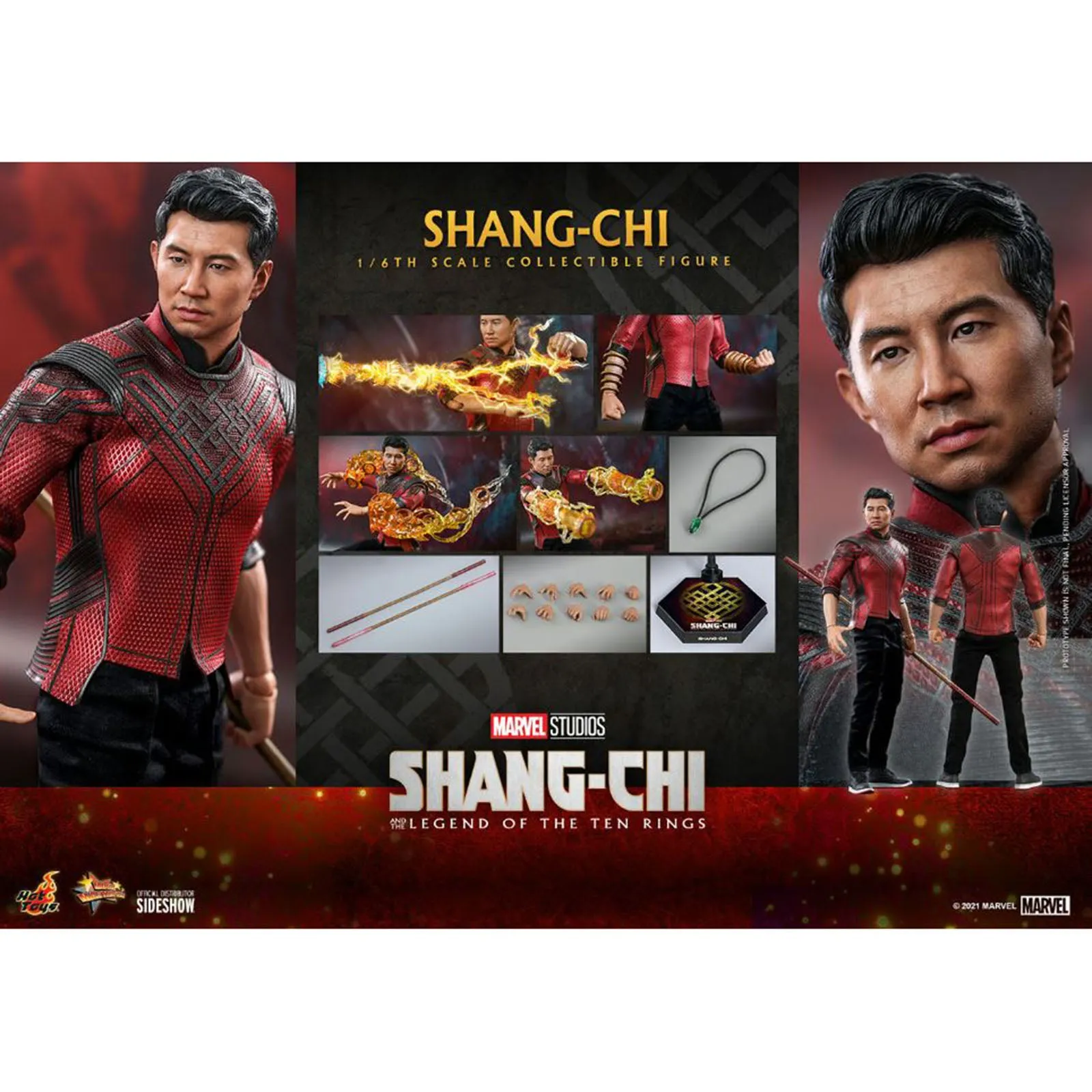 Sideshow Marvel Legend Of The Ten Rings Shang-Chi Sixth Scale Figure