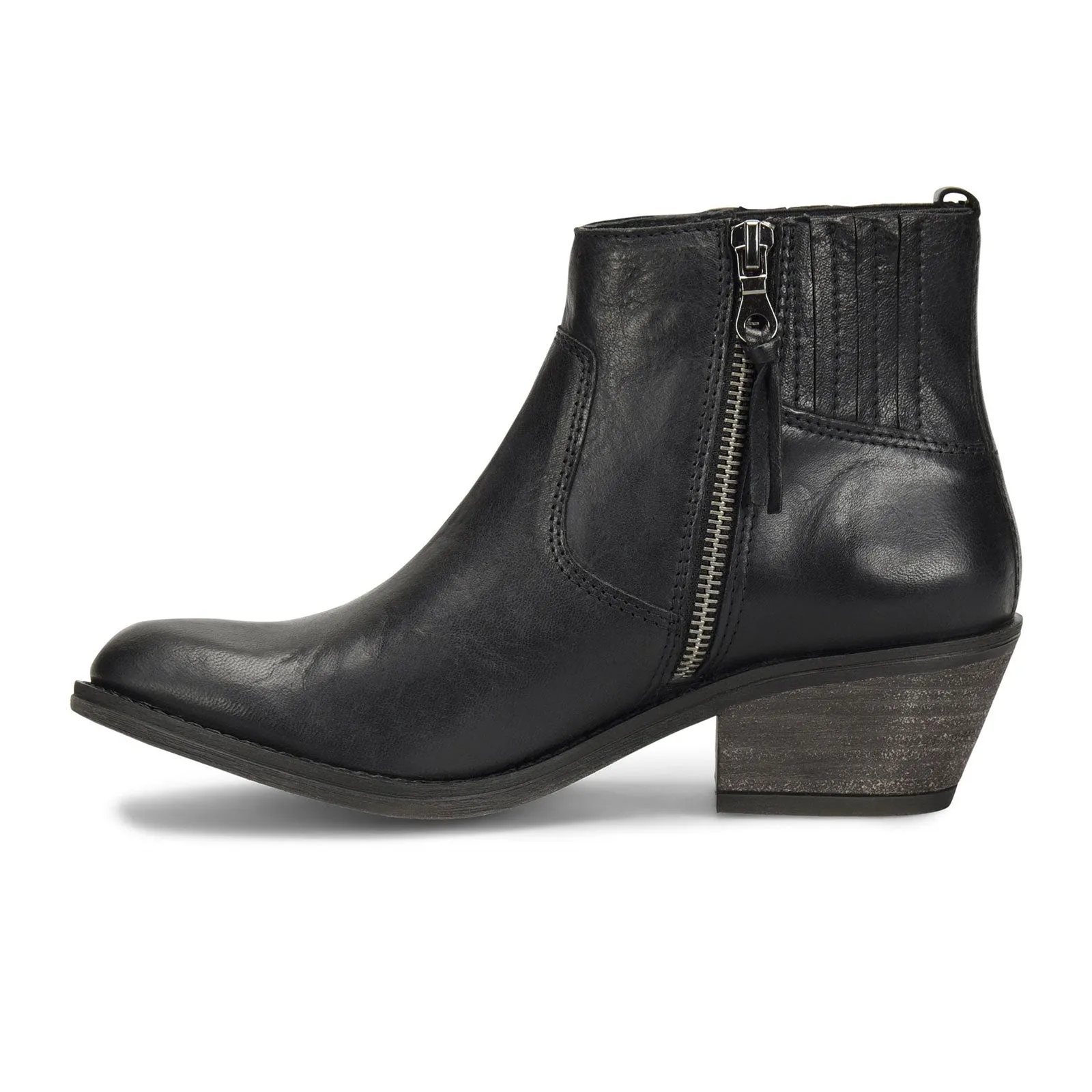 Sofft Ardmore Heeled Ankle Boot (Women) - Black