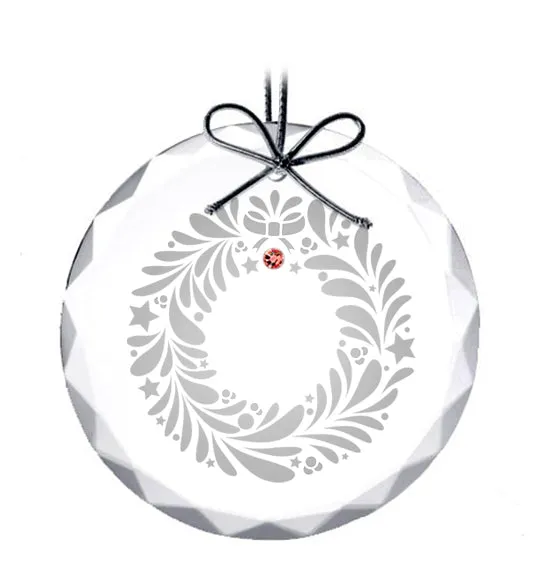 Sparkling Wreath Ornament