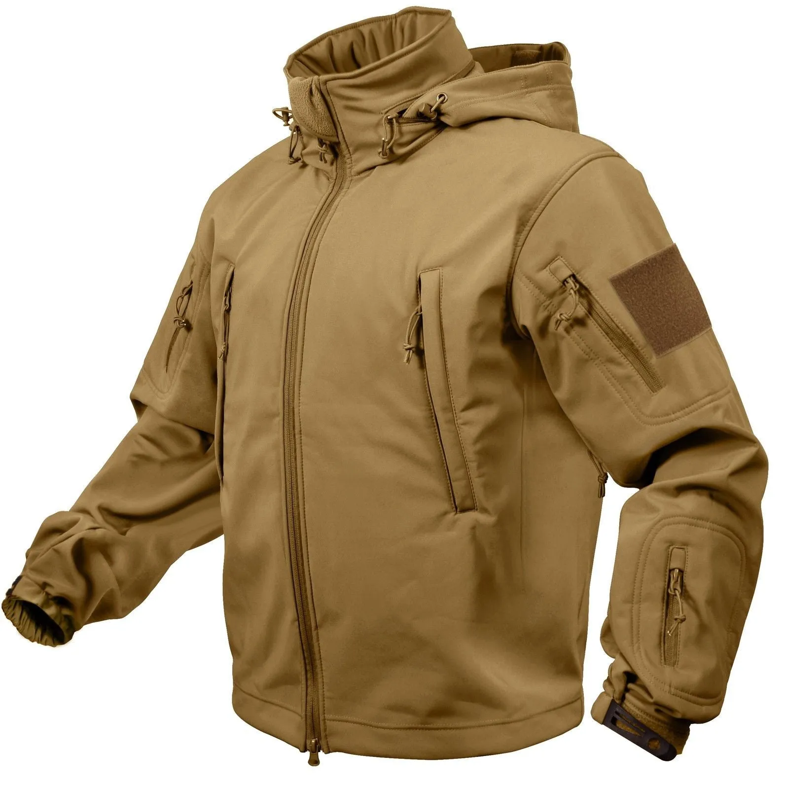 Special OPS Tactical Soft Shell Jacket w Waterproof Shell