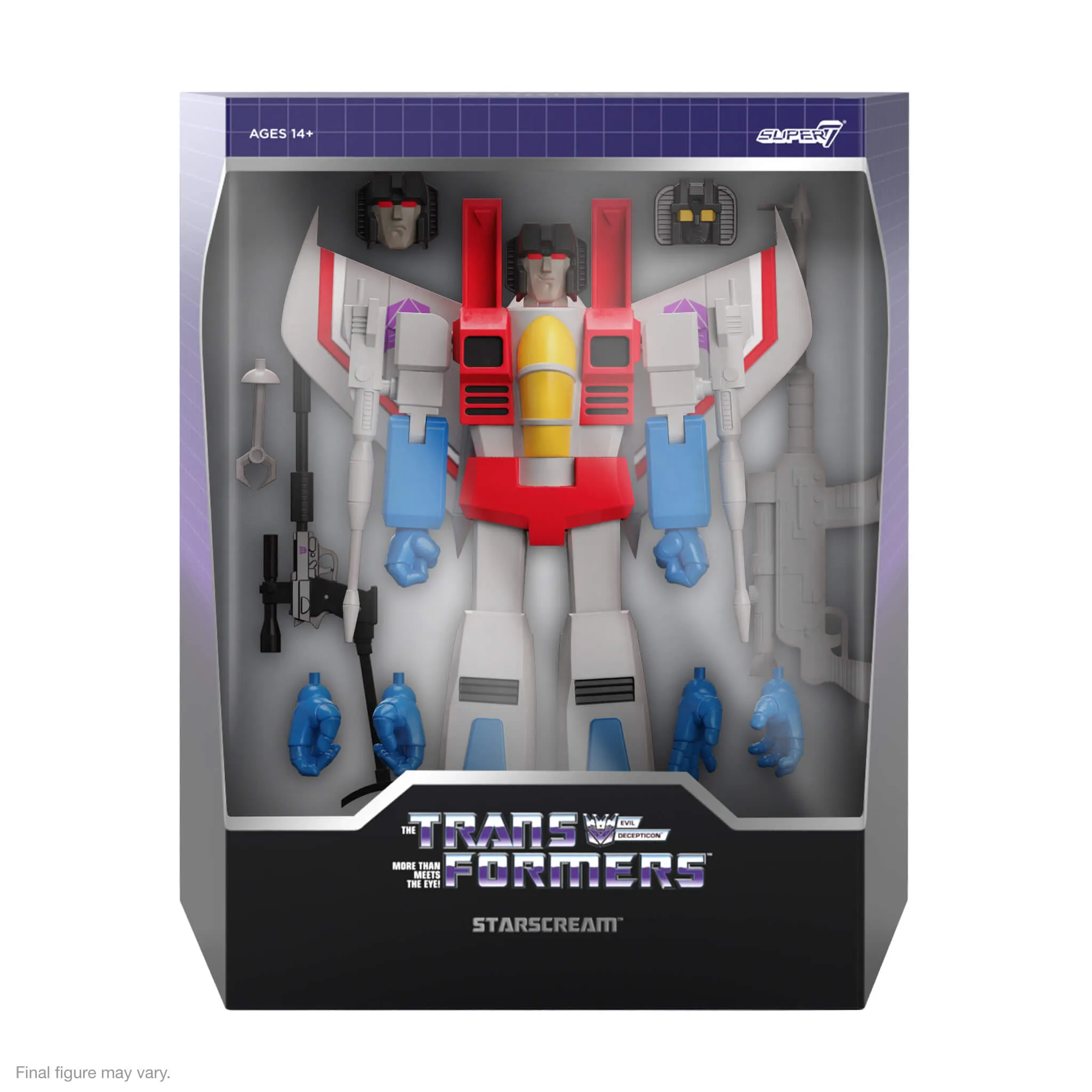 Transformers ULTIMATES! Wave 4 - Starscream (G1) [Recolor]