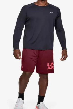 UA Tech Shorts-RED