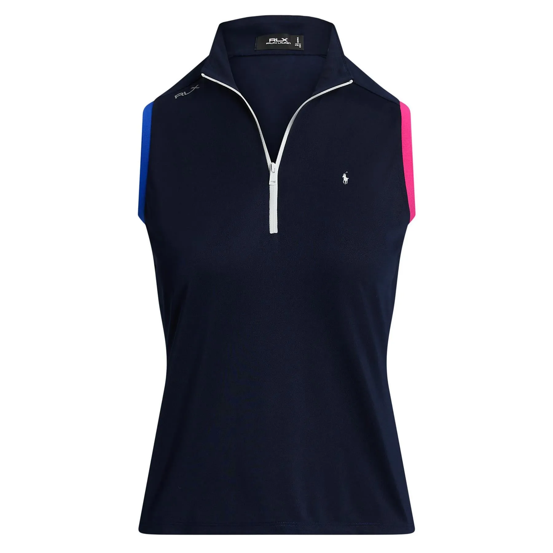 Womens RLX Air Tech Pique Polo Refined Navy - AW24